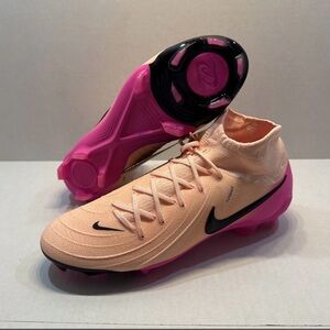 Nike Phantom Luna II Pro FG Crimson Pink Cleat Men’s Size 9